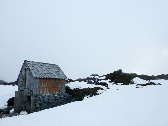 kitchen-hut-snow-overland-track