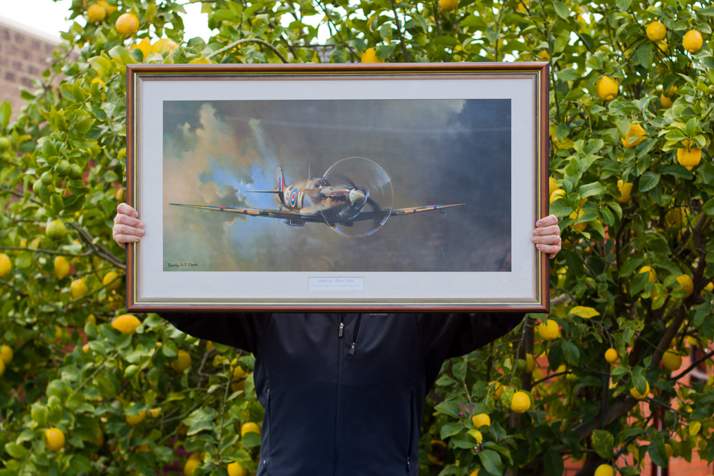 holding-picture-spitfire-painting