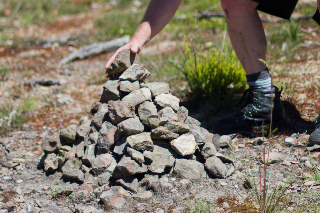 rock-cairn-mcmahons-road-mount-disappointment