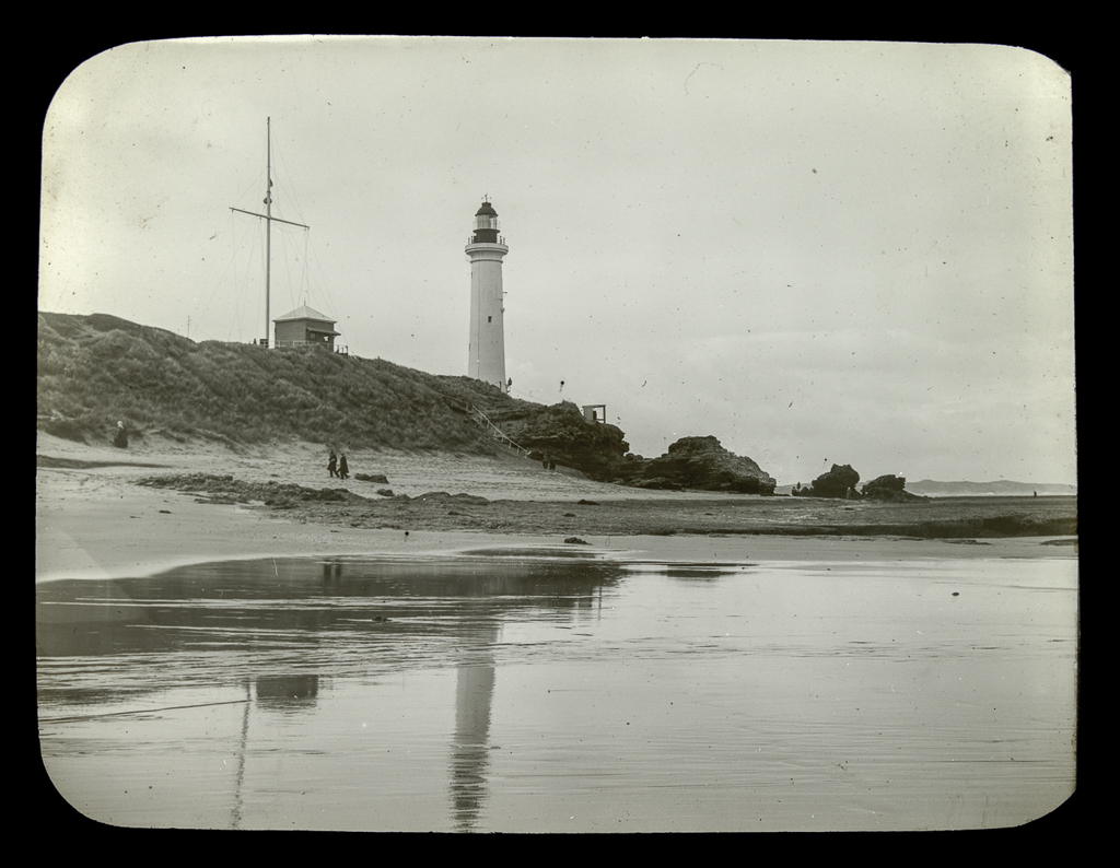 Point Lonsdale and lighthouse-Vic-Gerard S. Wardell 1904-1992-[ca. 1937 - ca. 1938]-State Library of Victoria