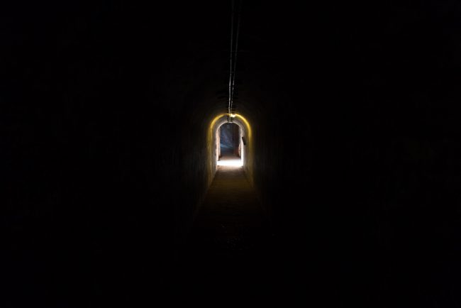 tunnel-inside-fort-point-nepean