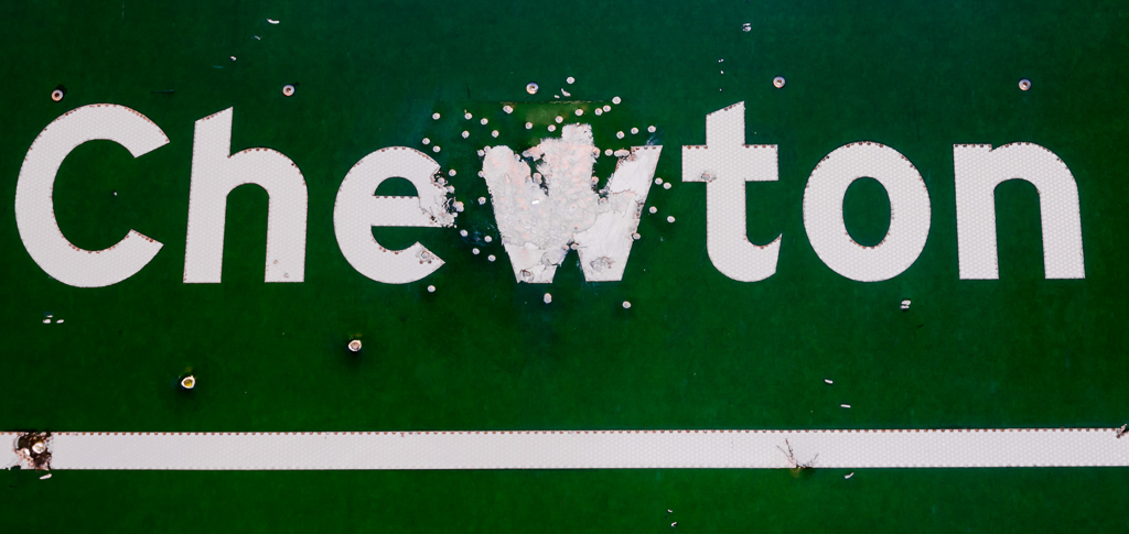 bullet-hole-chewton-road-sign