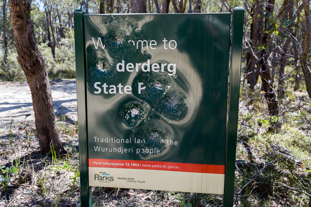 lerderderg-state-park-sign-bullet-holes